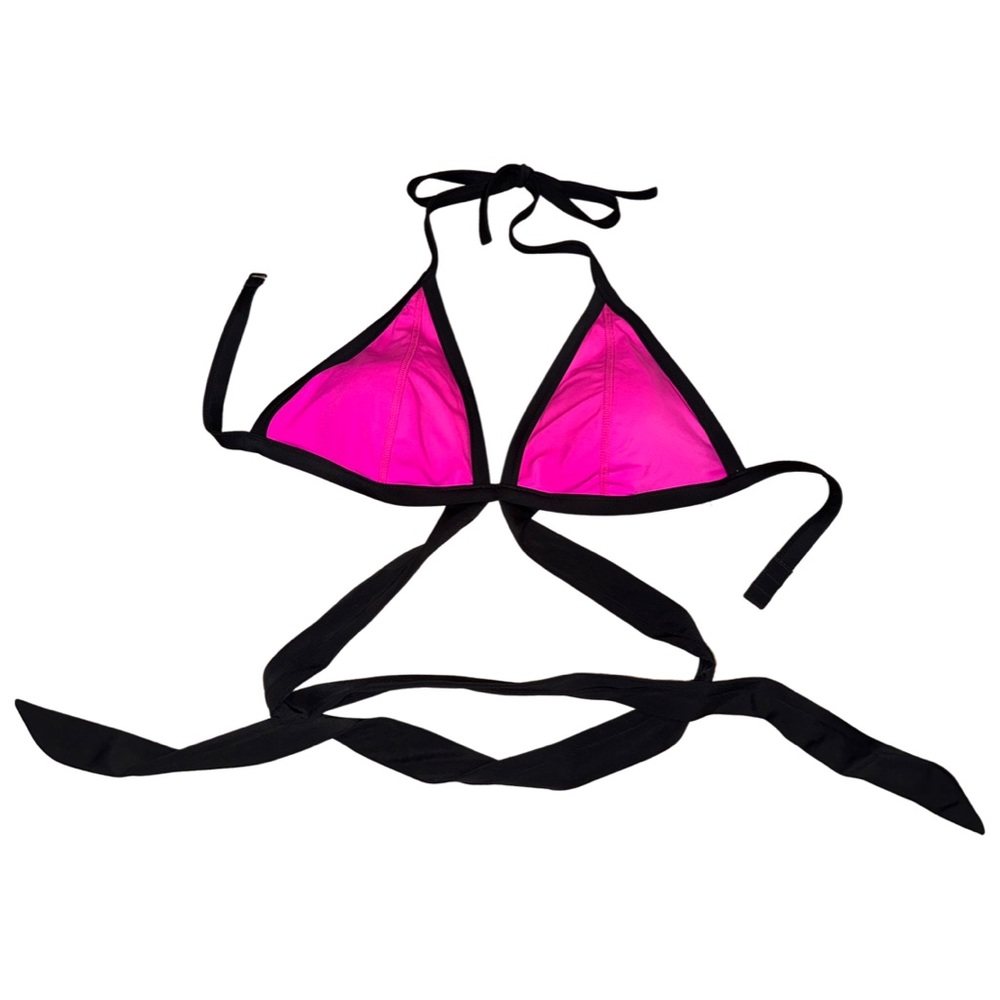PINK Victoria’s Secret Halter Tie Waist Bikini Top
